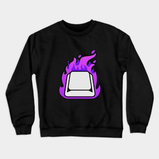 Fire Keycap Crewneck Sweatshirt